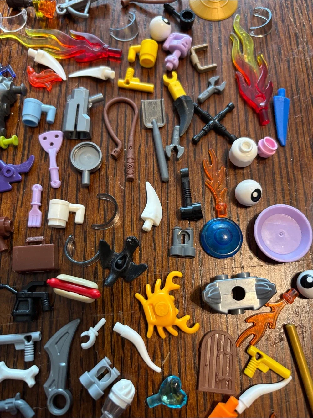 Lego weapon mini figure accessories